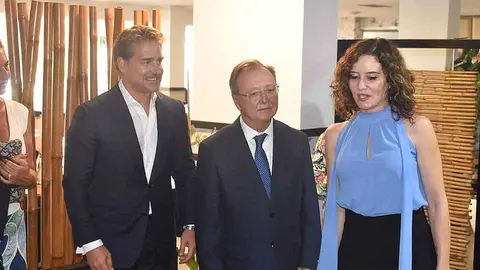 Karim Bulaix, Juan Vivas e Isabel D&iacute;z Ayuso
