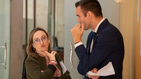 Ana Bel&eacute;n Cifuentes y Carlos Verdejo