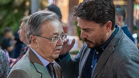 El presidente de la Ciudad, Juan Vivas y Yussef Mebroud (MDyC)