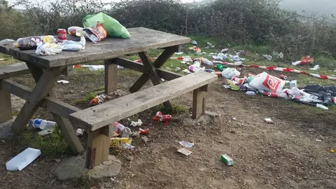 Basura D&iacute;a de la Mochila