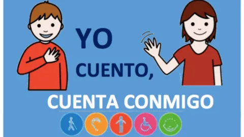 Parte del cartel promocional del II Concurso de cuentos breves 'Yo cuento; cuenta conmigo'