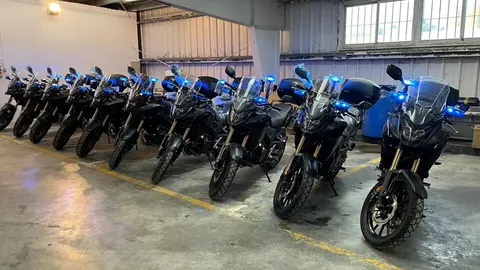Nuevas motocicletas adquiridas por Gobernaci&oacute;n para la Polic&iacute;a local