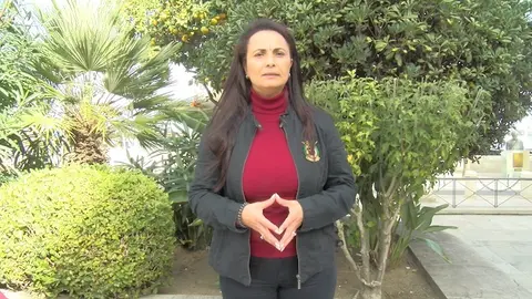 Sumaya Ahmed, en un v&iacute;deo del PSOE