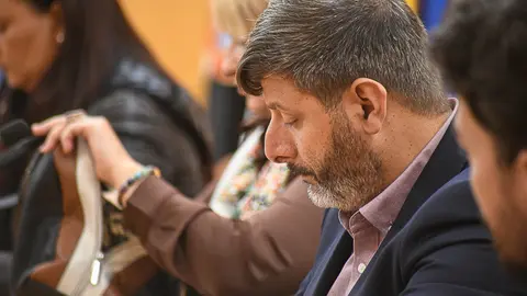 Mohamed Mustafa en el Pleno de este pasado  23 de noviembre