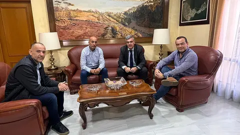 Reuni&oacute;n entre AUGC Ceuta y el nuevo Delegado del Gobierno en la Ciudad.