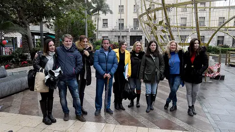 Miembros del COPCE protestas por la suspensi&oacute;n del servicio de urgencias