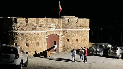 El Desnarigado, durante la 'Noche del Museo'