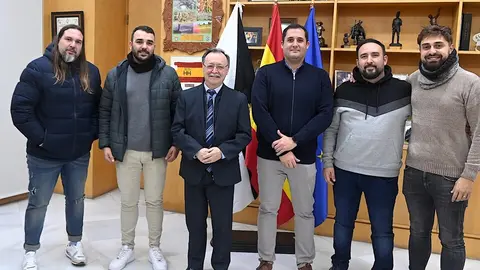 Vivas, junto a varios miembros de 'La Conquista del Plan'