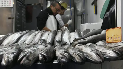 Pescado en el Mercado Central