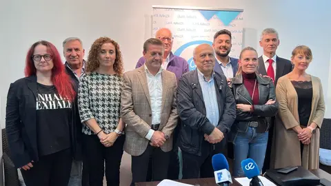 Guerrero presentando su nueva Ejecutiva el pasado 17 de noviembre./archivo 