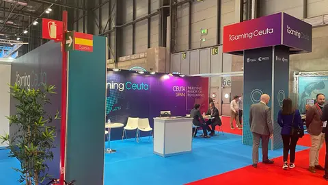 Stand de Ceuta en la Feria del Juego de Madrid