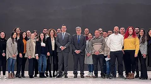 Funcionarios de prisiones en pr&aacute;cticas