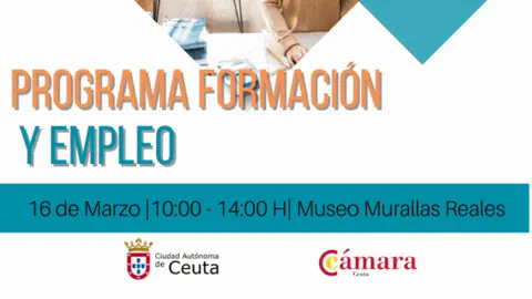 Parte del cartel promocional de las jornadas formativas sobre fondos europeos de la C&aacute;mara de Comercio