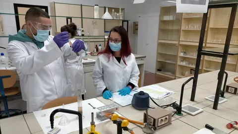 Alumnos de FP del Almina