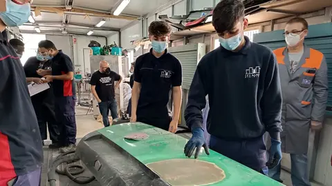 Almina alumnos Almineta reparaci&oacute;n