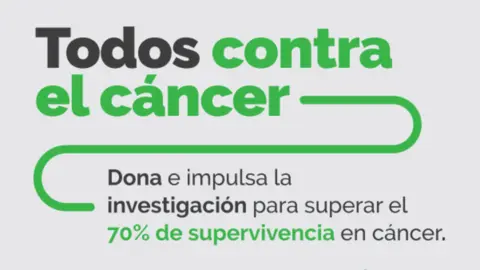 Parte del cartel promocional de la campa&ntilde;a de cuestaci&oacute;n de 2023 de la AECC
