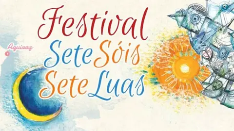 Parte del cartel promocional del XX Festival Sete S&oacute;is Sete Luas