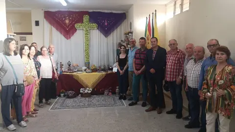 Inauguraci&oacute;n de la Cruz de Mayo de la Casa de Ceuta en Algeciras