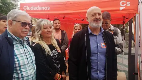  Varga, este martes, en la Plaza de los Reyes (UTE) 