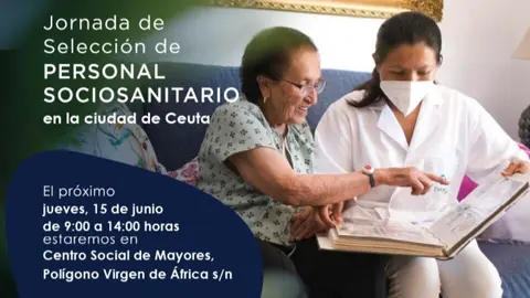 Parte del cartel promocional de las jornadas de captaci&oacute;n de Clece