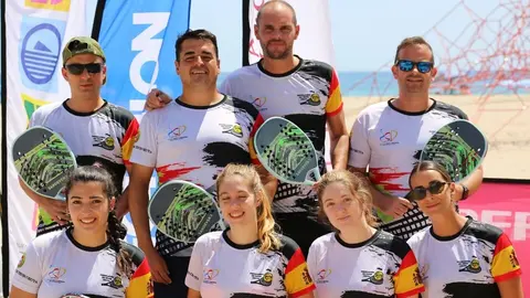 Selecci&oacute;n tenis playa campeonato espa&ntilde;a