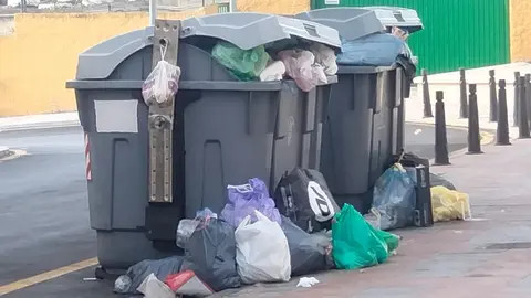 Contenedor basura trace