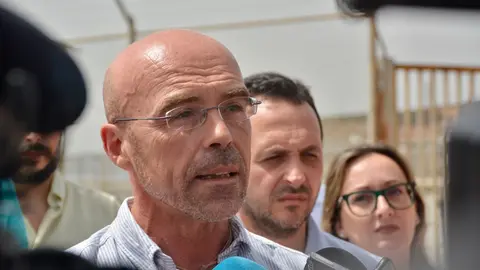 Jorge Buxad&eacute; visita frontera VOX inmigraci&oacute;n campa&ntilde;a elecciones 2023