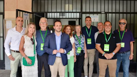 VOX elecciones generales 23J 2023 votaci&oacute;n urnas candidatos votos