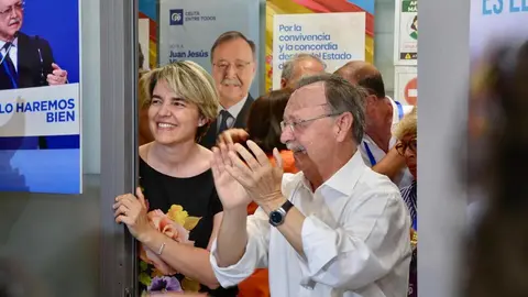PP Partido Popular sede Ainara victoria celebraci&oacute;n elecciones 23J