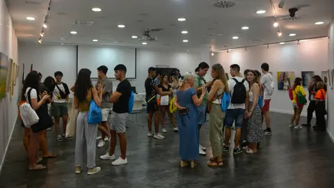 Campo voluntariado Conoce Ceuta 2023 Casa Juventud recepci&oacute;n biblioteca
