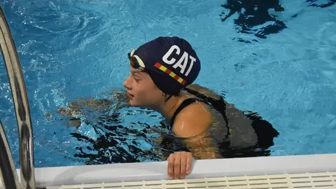 Campeonato Espa&ntilde;a Comunidades Absoluto Cadete Salvamento Socorrismo D&iacute;az-Flor nataci&oacute;n piscina
