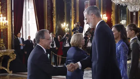 Juan Vivas rey felipe vi 12 octubre fiesta nacional hispanidad recepci&oacute;n