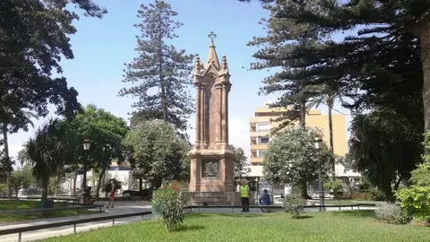 Monumento a los ca&iacute;dos en la Guerra de &Aacute;frica / Imagen cedida