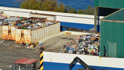 Estado actual de la planta de tratamiento de residuos.