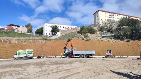 obra pista juan XXXIII