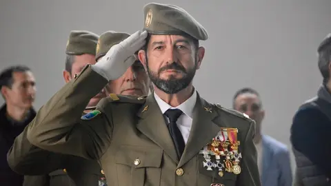 Ej&eacute;rcito militares Cuerpo Especialistas San Juan Bosco patr&oacute;n desfile parada otero 2024