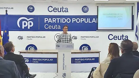 Kissy Chandiramani en la sede del PP