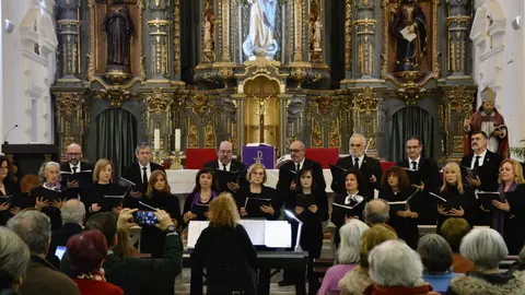 Asociaci&oacute;n Coral Andr&eacute;s del R&iacute;o Abaurrea concierto Semana Santa San Francisco 2024