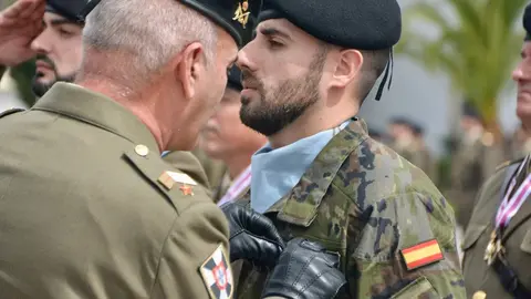 Ej&eacute;rcito militar desfile parada Caballer&iacute;a Montesa aniversario 2024
