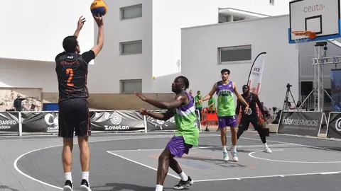 Torneo baloncesto 3x3 Ceuta Emociona Nelson Mandela