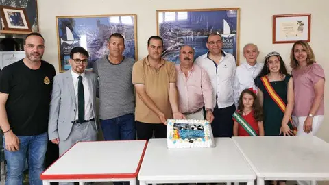 Preg&oacute;n por San Antonio de Padua en la Casa de Ceuta en Algeciras.