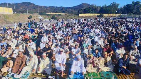 Eid al-Adha Pascua del Cordero rezo Loma Margarita Comunidad Islámica 11.17.42