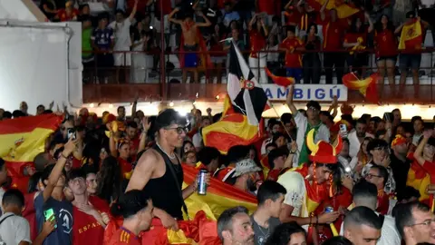 Celebraci&oacute;n de la cuarta Eurocopa de Espa&ntilde;a en el Auditorio de la Marina