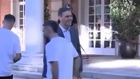 Daniel Carvajal y Pedro S&aacute;nchez.