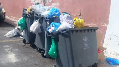 TRACE contenedores basuras residuos pasaje recreo ratas limpieza