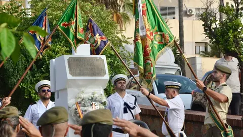 Comandancia General COMGECEU ej&eacute;rcito militares homenaje ULOG Antonio G&uuml;eto 2024