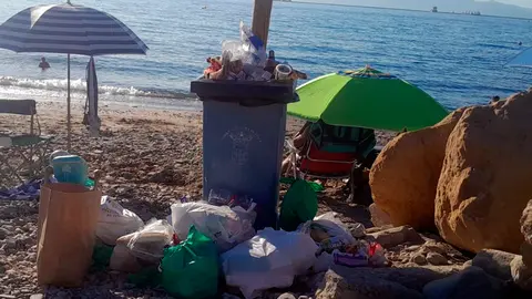  Basura abandonada 