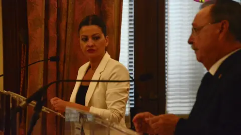 Sira Rego ministra Juventud e Infancia visita menores inmigrac&oacute;n 2024