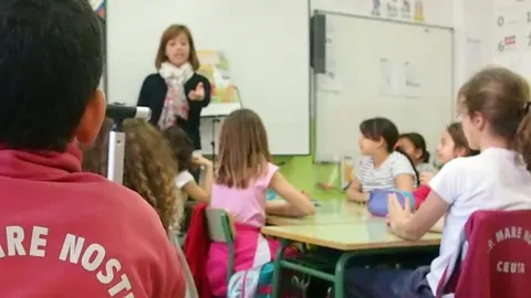 Un aula del Mare Nostrum, durante una clase / Archivo