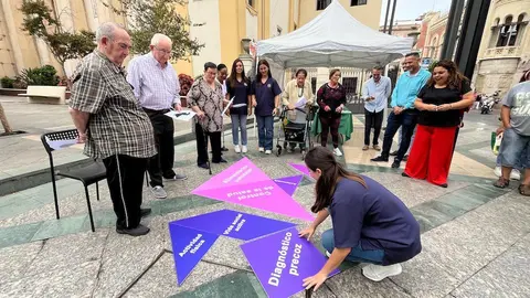 Actividad de la Fundaci&oacute;n gallardo por el D&iacute;a Mundial del Alzheimer.